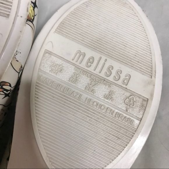 Melissa Ultragirl 3db II unicorn wedges flats 8 - Picture 10 of 10